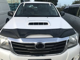 Bonnet Protector & Injection Weather Shield for Toyota Hilux Dual Cab 2011-2015