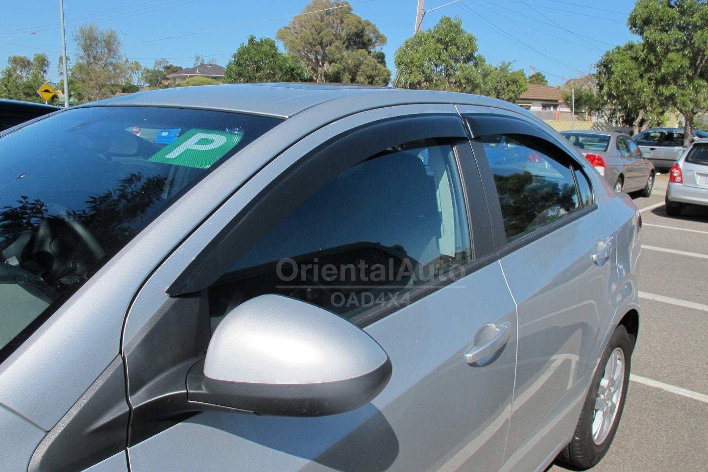 Premium Weathershields Weather Shields Window Visor For Holden Barina Sedan TM Series 2012-2019