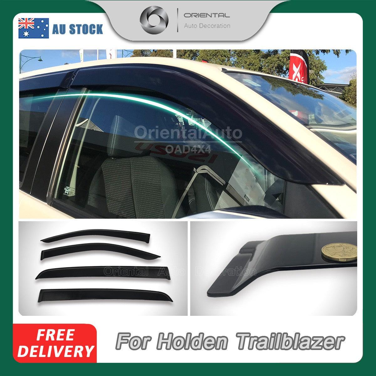 Injection Weather Shields for Holden Trailblazer 2016-2020