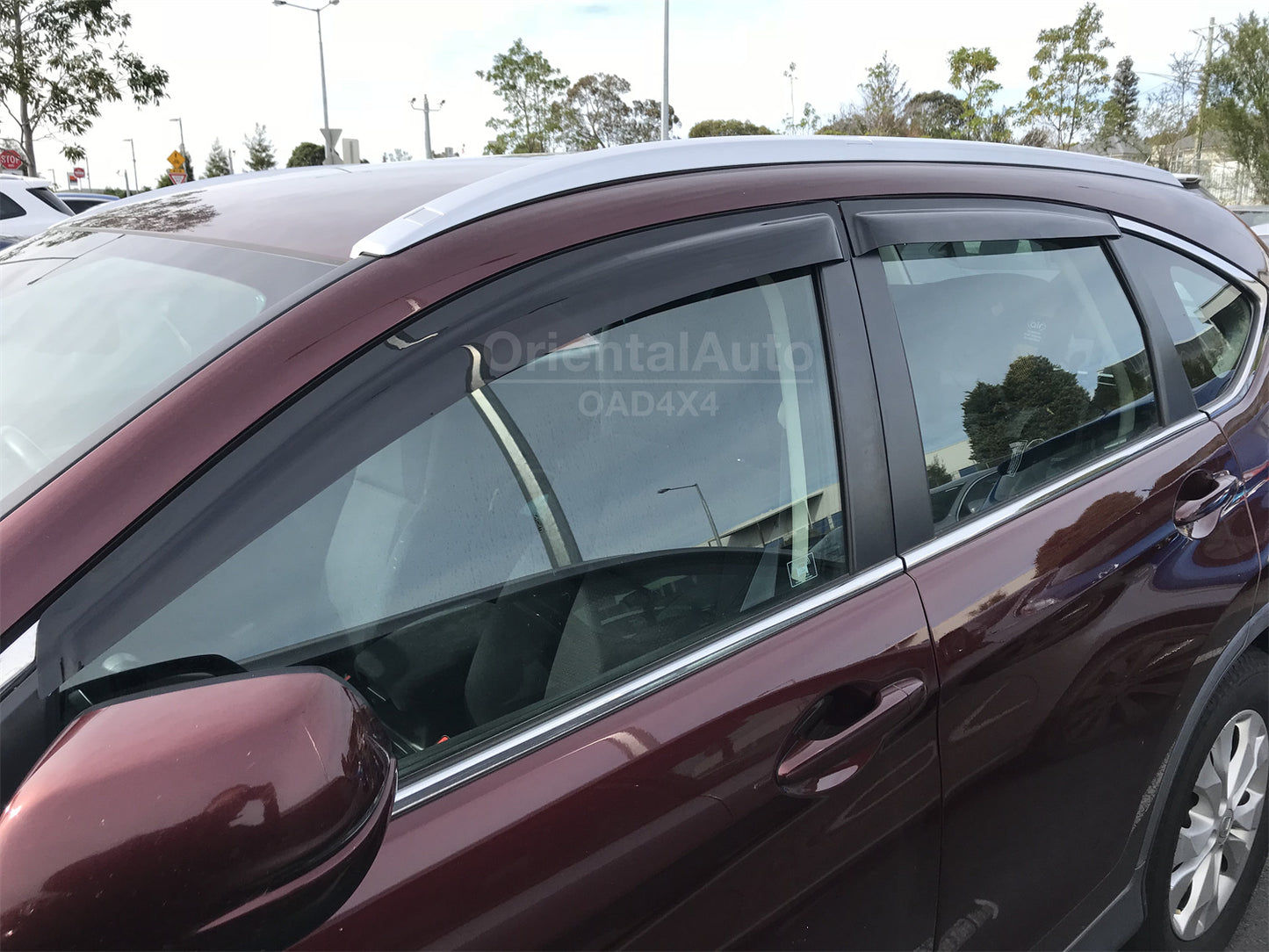Premium Weathershields Weather Shields Window Visor For Honda CRV RM Series 2012-2017