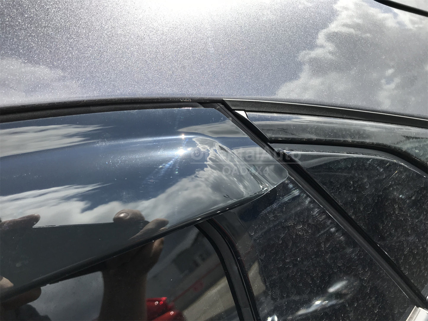 Luxury Weathershields Weather Shields Window Visor For Honda Civic Hatch 10th Gen 2017-2021