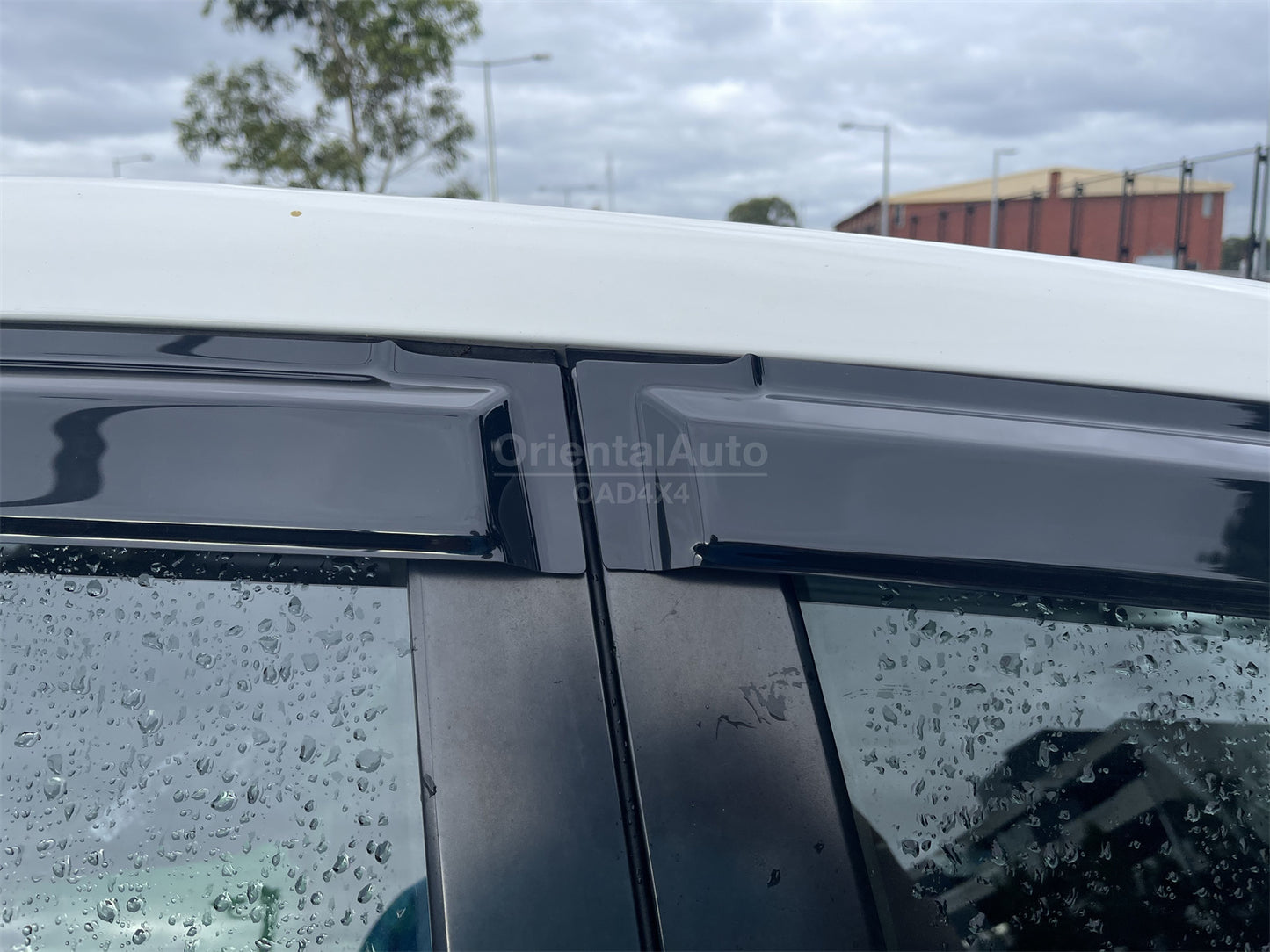Luxury Weathershields Weather Shields Window Visor For Honda Jazz GE 2008-2014