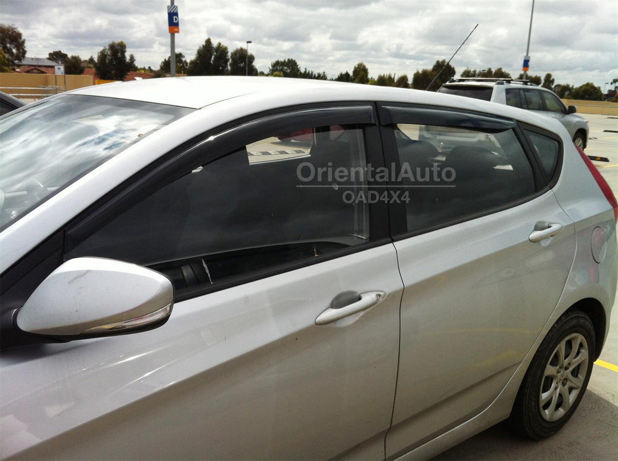 Weather Shields for Hyundai Accent RB Hatch 2011-2019