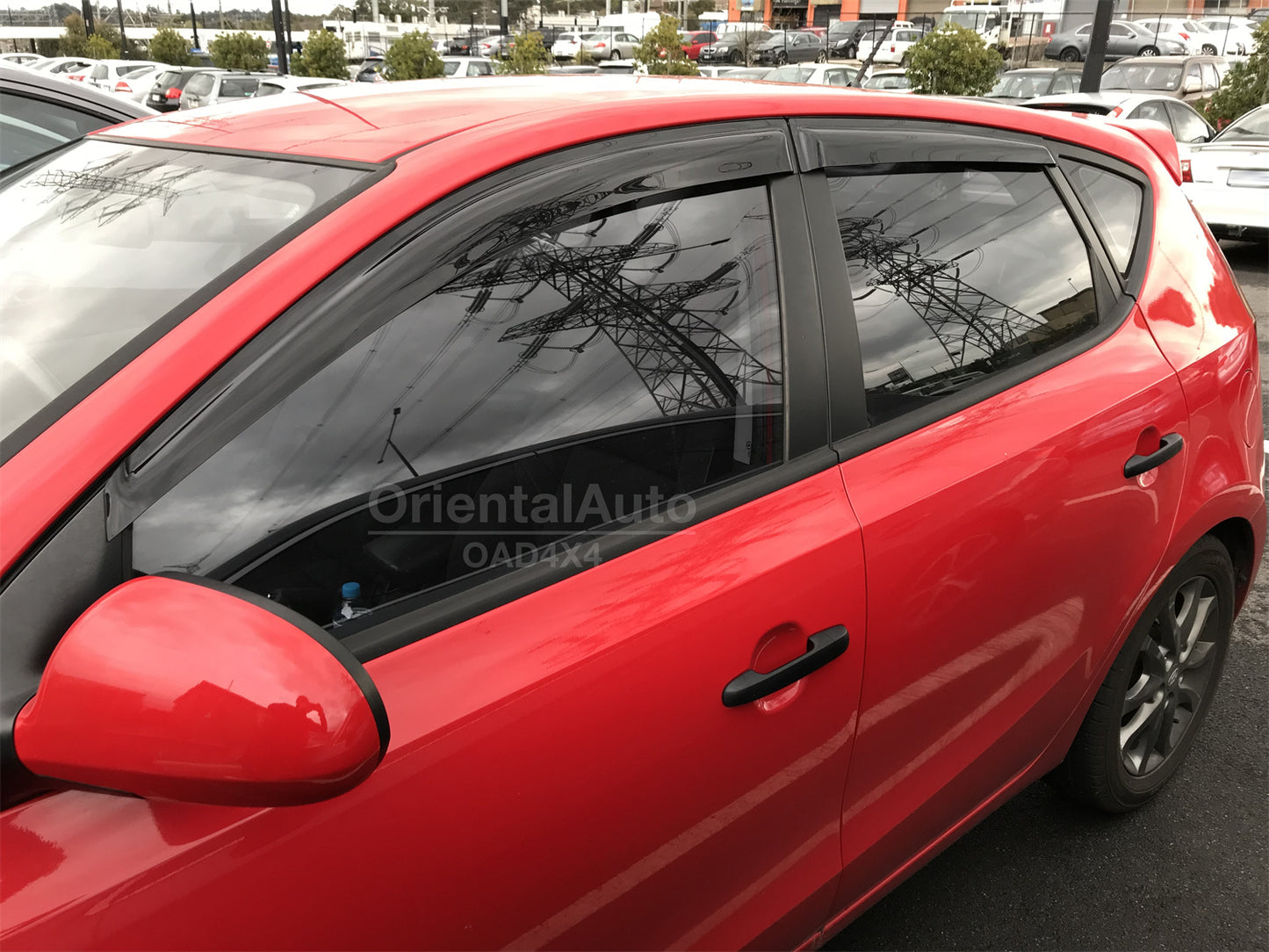 Premium Weathershields Weather Shields Window Visor For Hyundai I30 Hatch 5 doors 2007-2012