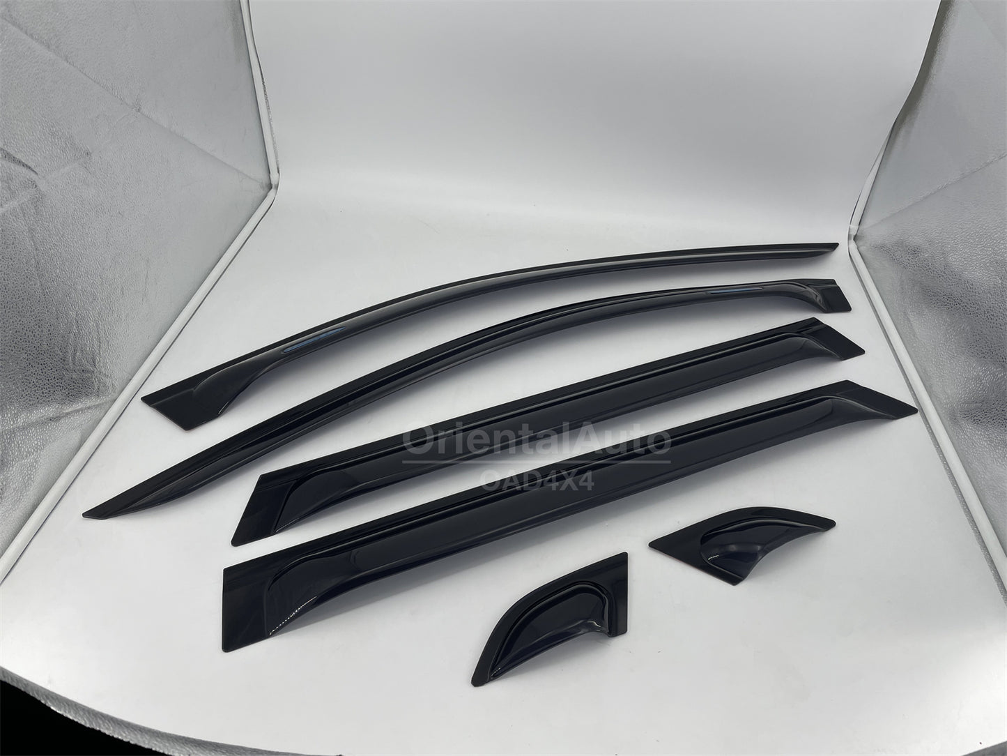 Luxury 6pcs Weather Shields for Hyundai Palisade 2019+ T Weathershield Window Visor