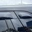 Luxury 6pcs Weather Shields for Hyundai Palisade 2019+ T Weathershield Window Visor