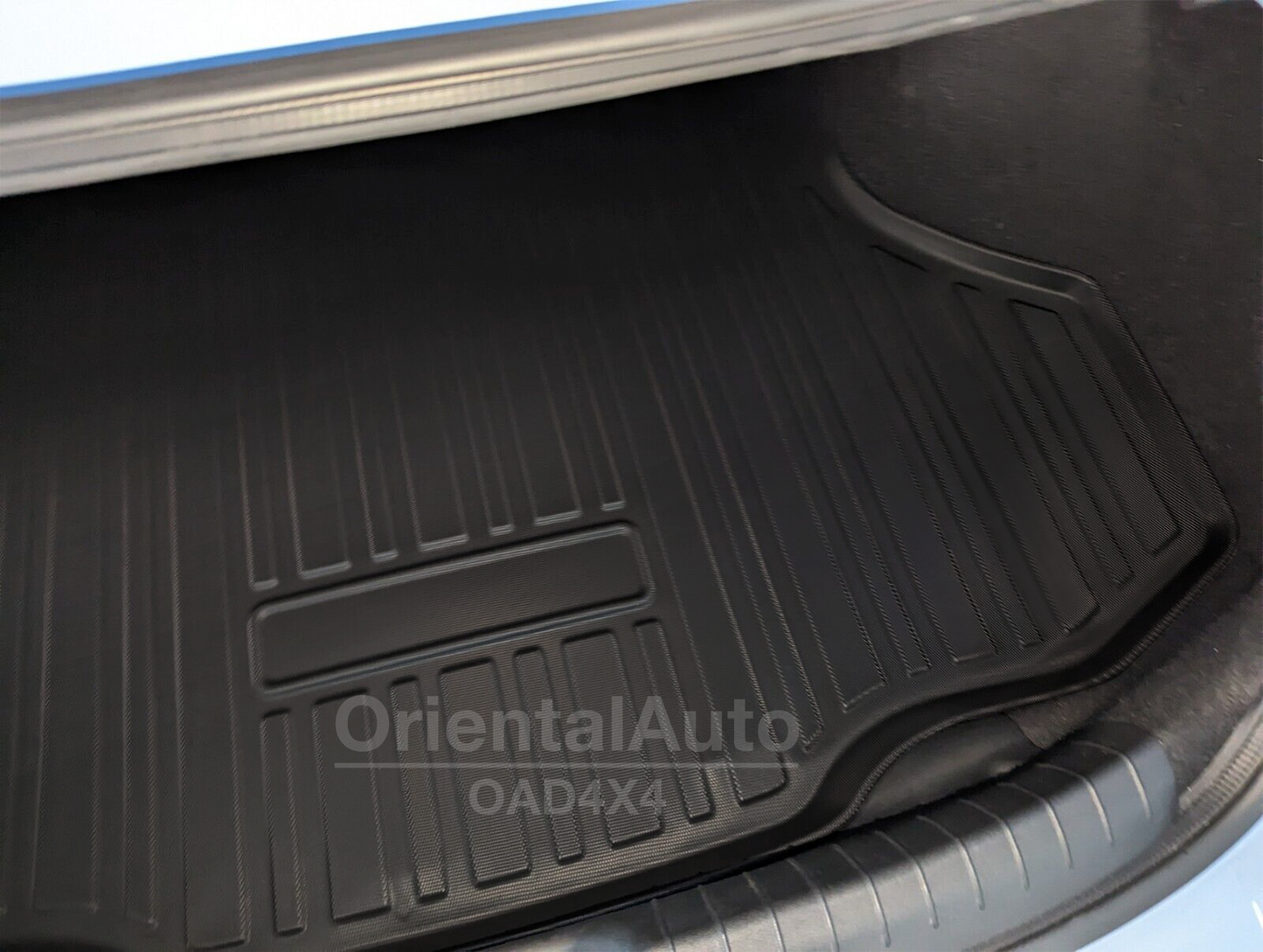 OAD Luxury Weathershields & 3D TPE Cargo Mat for Hyundai I30 Sedan 2020+ Weather Shields Window Visor Boot Mat