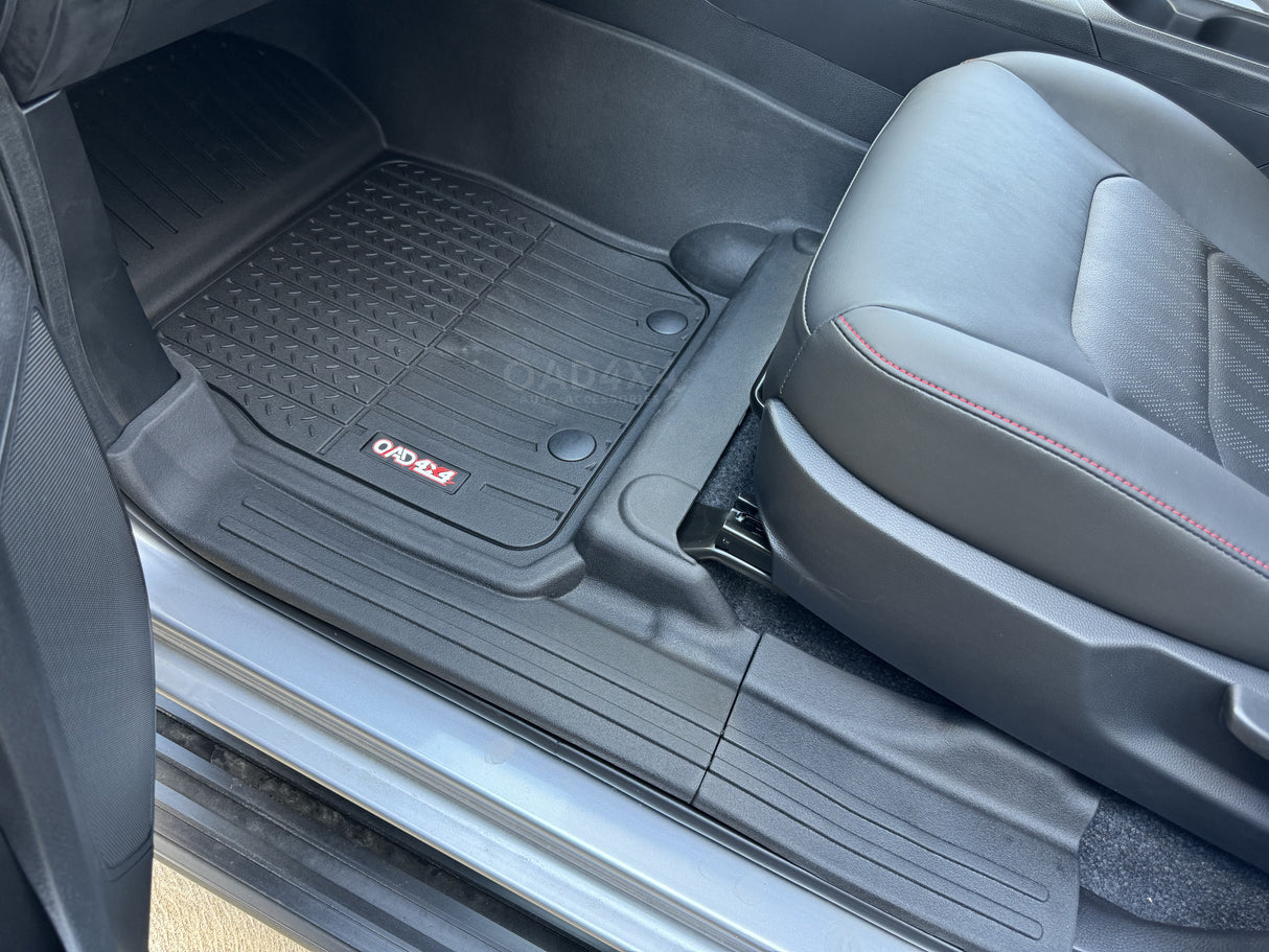 5D TPE Car Floor Mats for ISUZU D-MAX Single/Extra Cab 2020-Onwards