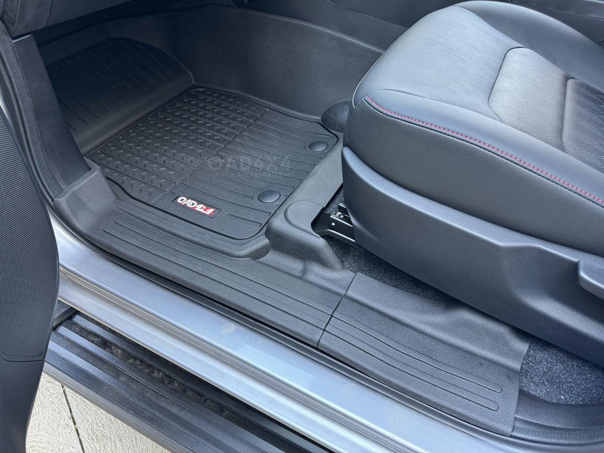 5D TPE Car Floor Mats for ISUZU D-MAX Single/Extra Cab 2020-Onwards