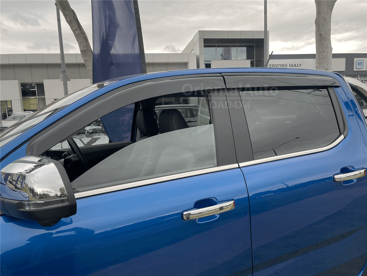 Injection Weather Shields for Volkswagen All-New Amarok Dual Cab NF Series 2023-Onwards