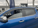 Injection Weather Shields for Volkswagen All-New Amarok Dual Cab NF Series 2023-Onwards
