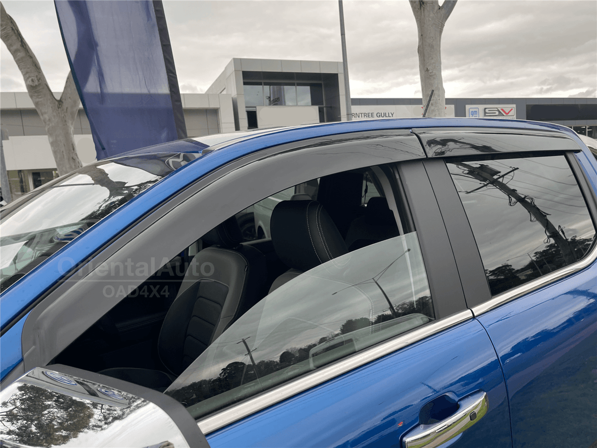 Injection Weather Shields for Volkswagen All-New Amarok Dual Cab NF Series 2023-Onwards