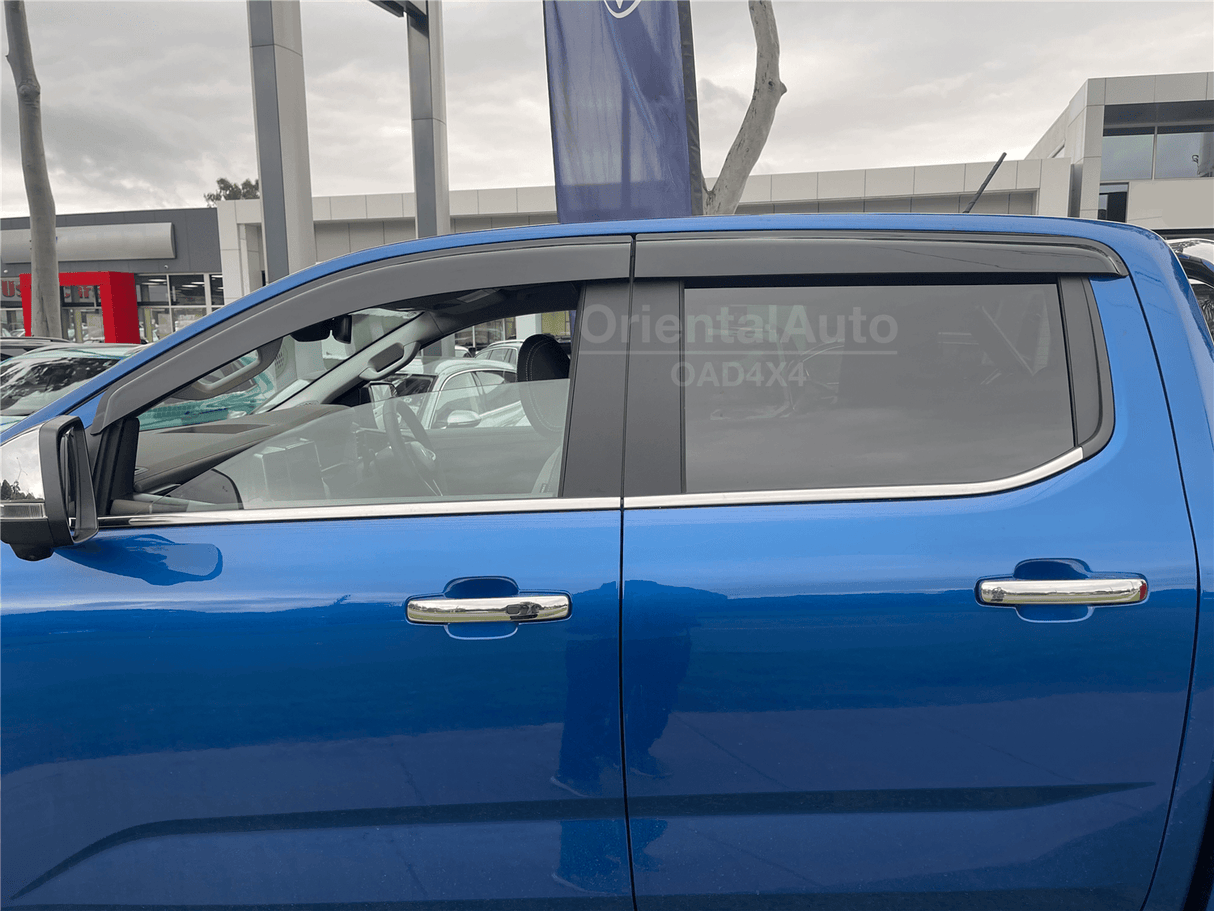 Injection Weather Shields for Volkswagen All-New Amarok Dual Cab NF Series 2023-Onwards