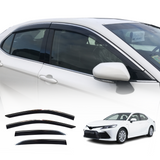 Stainless Edge Weather Shields for Toyota Camry Sport 2017-2024