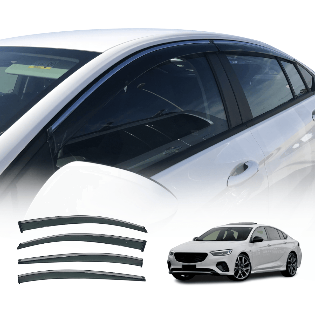 Injection Weather Shields for Holden Commodore ZB Sedan 2017-2020