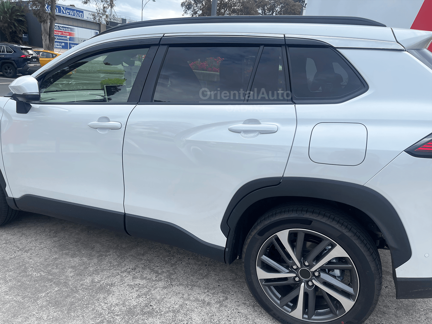 Stainless Edge Weather Shields for Toyota Corolla Cross SUV 2022-Onwards 6PCS