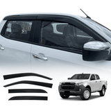 Injection Weather Shields for ISUZU DMAX D-MAX Dual Cab 2020-onwards