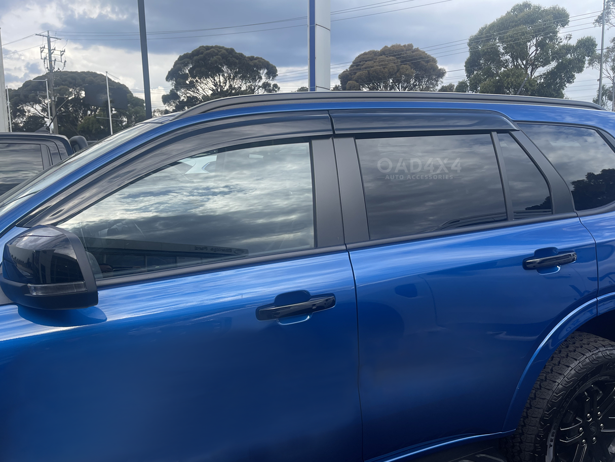 Bonnet Protector & Injection Weather Shields for Ford Everest Next-Gen 2022-Onwards