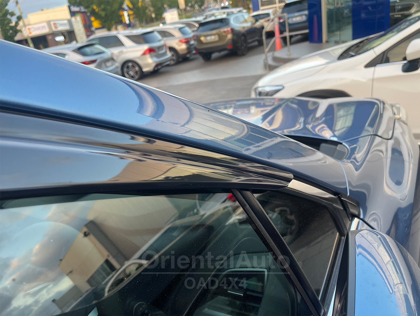 Injection 6pcs Weathershields for Subaru Forester S5 2018+ Weather Shields Window Visor