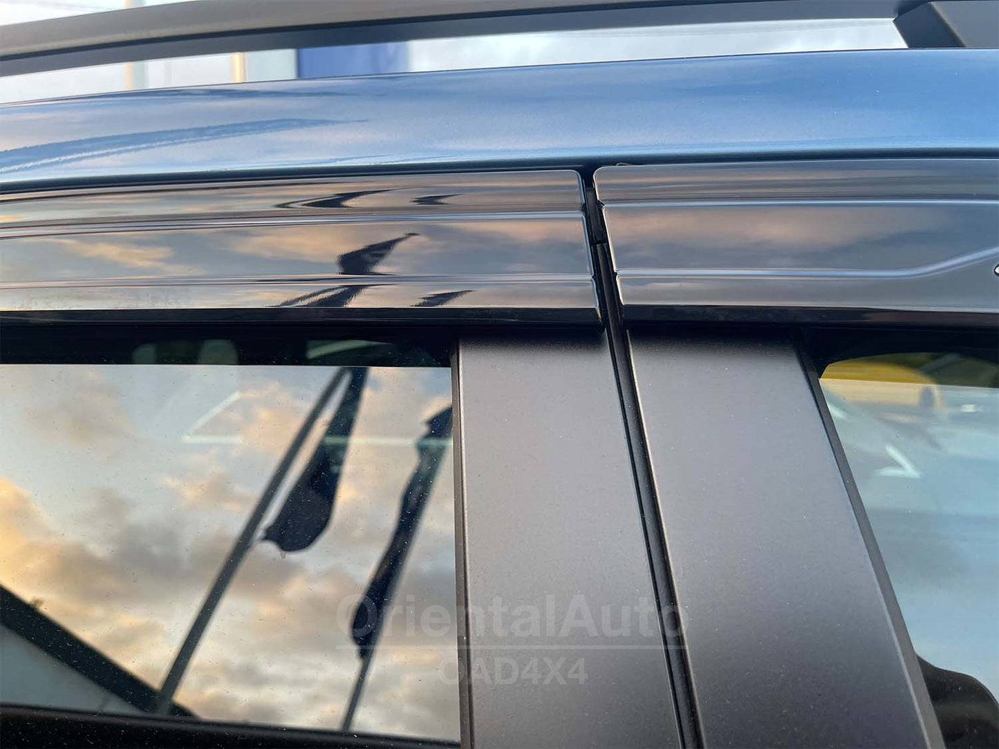 Injection 6pcs Weathershields for Subaru Forester S5 2018+ Weather Shields Window Visor