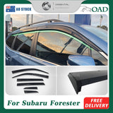 Injection Weather Shields for Subaru Forester S5 2018-2025 6PCS