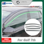 Injection Chrome Weathershields For Volkswagen Golf 7th MK7 MK7.5 2013-2020 Weather Shields Window Visor