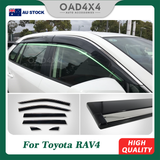 Stainless Edge Weather Shields for Toyota RAV4 RAV 4 2019-Onwards 6PCS