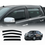 Injection Weather Shields for Ford Ranger PX/PX2/PX3 Dual Cab 2011-2022