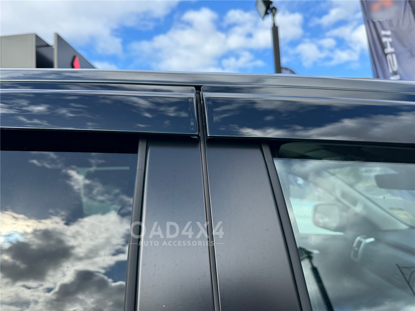 Injection Weathershields Weather Shields Window Visor For Mitsubishi Triton MV New-Gen Dual Cab 2024