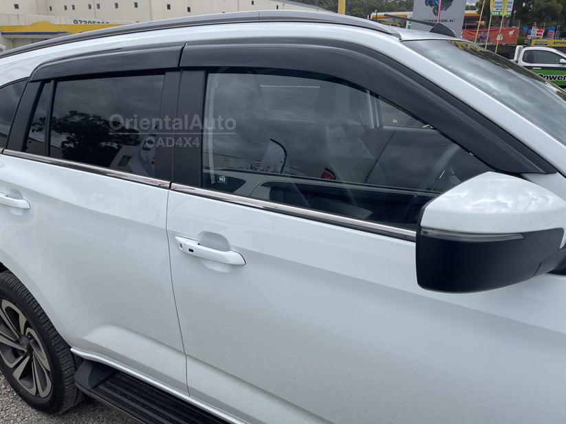 Weather Shields & Door Sill Protector for ISUZU MUX MU-X 2021-Onwards