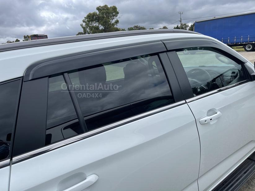 Weather Shields & Door Sill Protector for ISUZU MUX MU-X 2021-Onwards