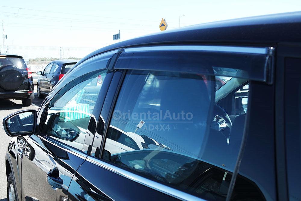 Stainless Edge Weather Shields for Ford Kuga TF Series 2013-2016
