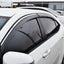 Injection Stainless Weathershields Weather Shields Window Visor For Toyota Corolla Sedan 2013-2019