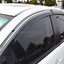 Injection Chrome Weathershields Weather Shields Window Visor For Mitsubishi Lancer 2007+