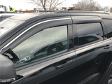 Stainless Edge Weather Shields for Jeep Grand Cherokee WK/WK2 2010-2021