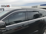 Stainless Edge Weather Shields for Jeep Grand Cherokee WK/WK2 2010-2021
