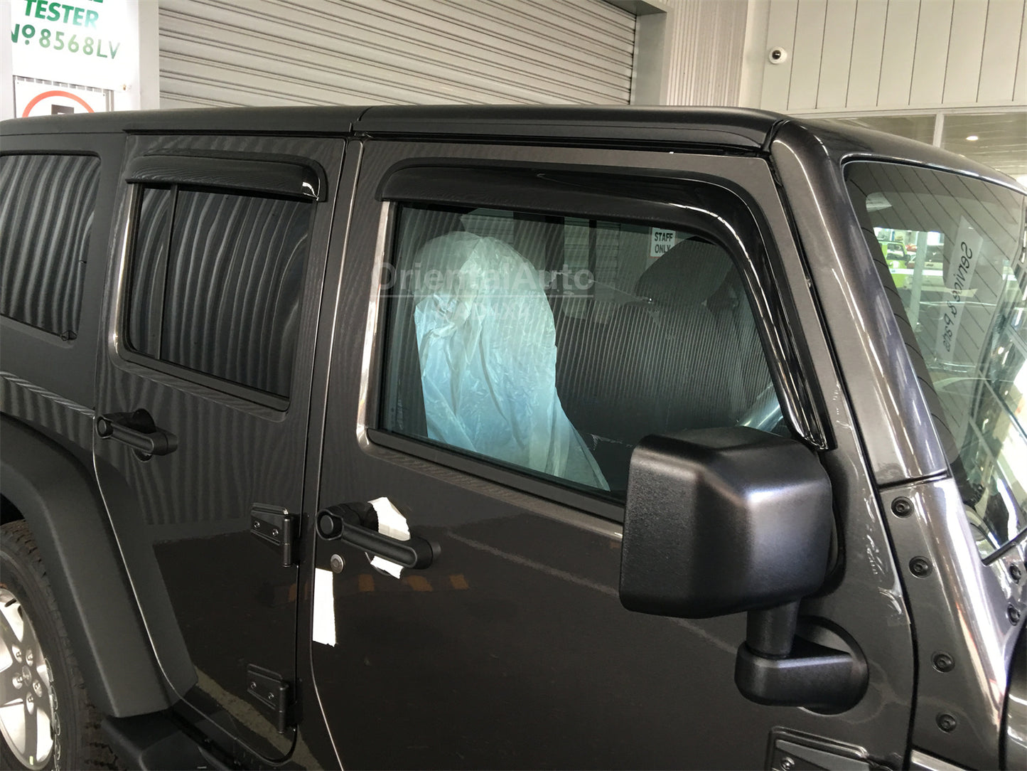 Luxury Weathershields Weather Shields Window Visor For Jeep Wrangler JL 4D 2018+