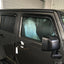 Luxury Weathershields & 3D TPE Cargo Mat for Jeep Wrangler JK 4D 2007-2018 Weather Shields Window Visor Boot Mat