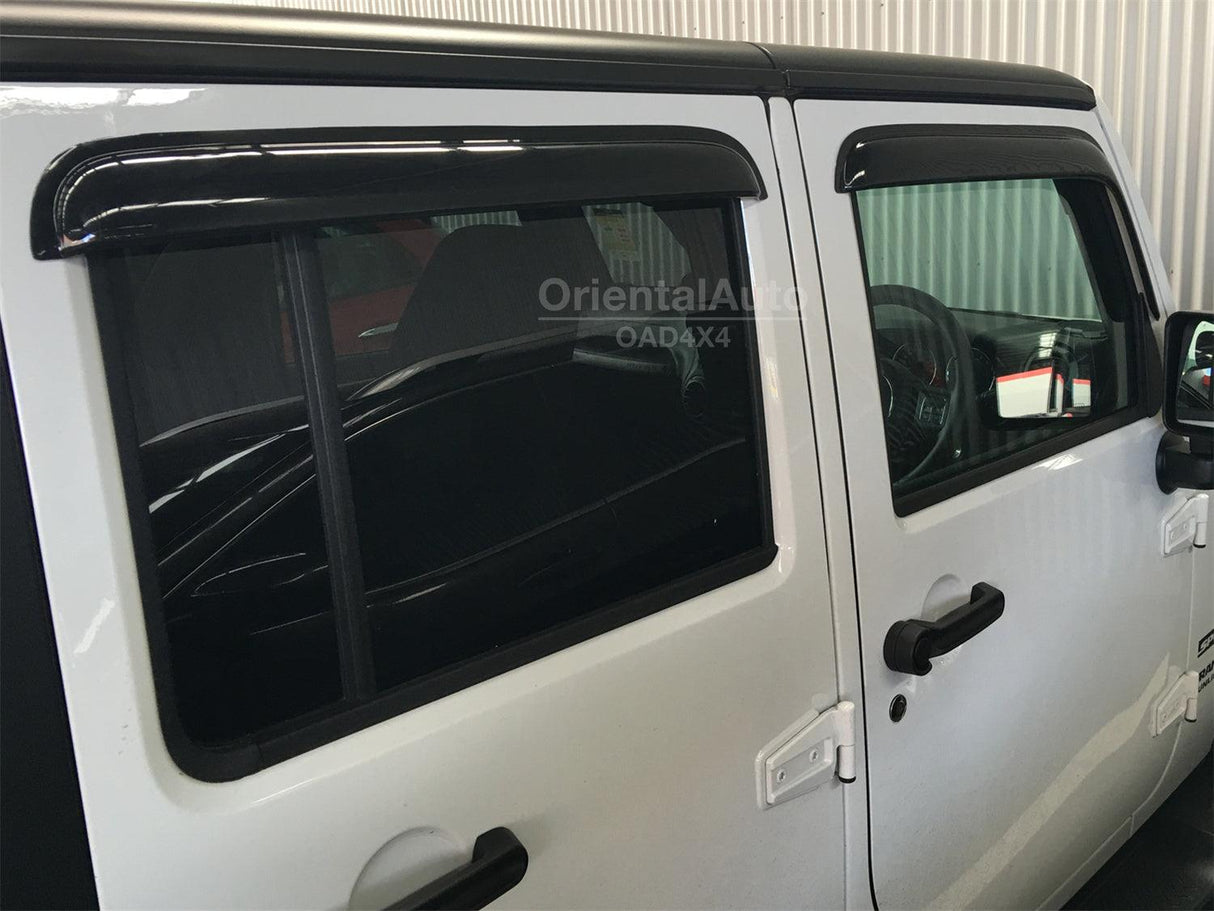 Weather Shields for Jeep Gladiator Dual Cab 2020-Onwards
