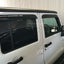 Luxury Weathershields Weather Shields Window Visor For Jeep Wrangler JK 4D 2007-2018