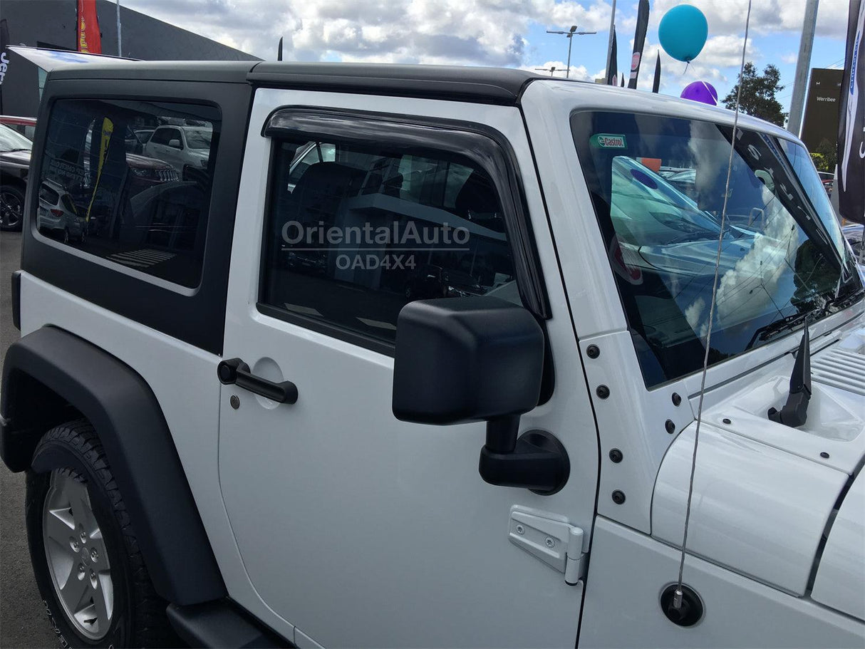 Weather Shields for Jeep Wrangler JK Series 2007-2018 2PCS