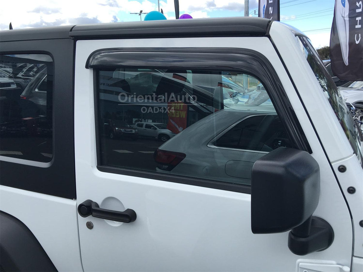 Weather Shields for Jeep Wrangler JK Series 2007-2018 2PCS