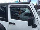 Weather Shields for Jeep Wrangler JK Series 2007-2018 2PCS