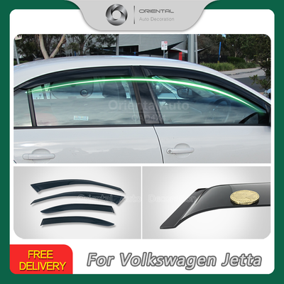Premium Weathershields Weather Shields Window Visor For Volkswagen Jetta 2011-2019