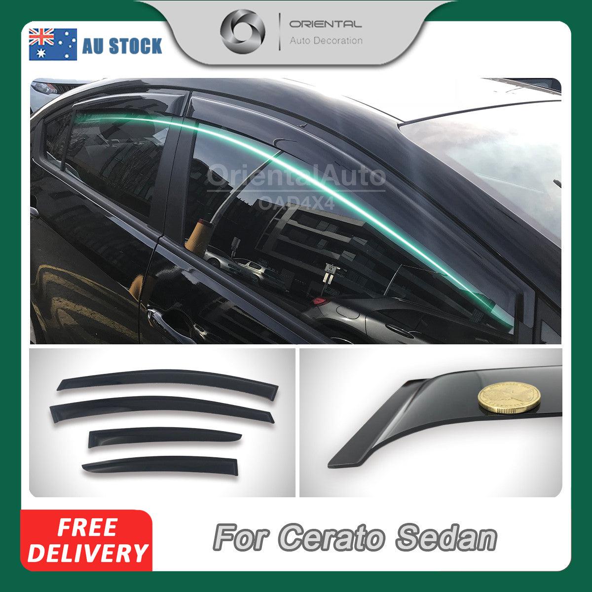 Weather Shields for KIA Cerato YD Series Sedan 2013-2018