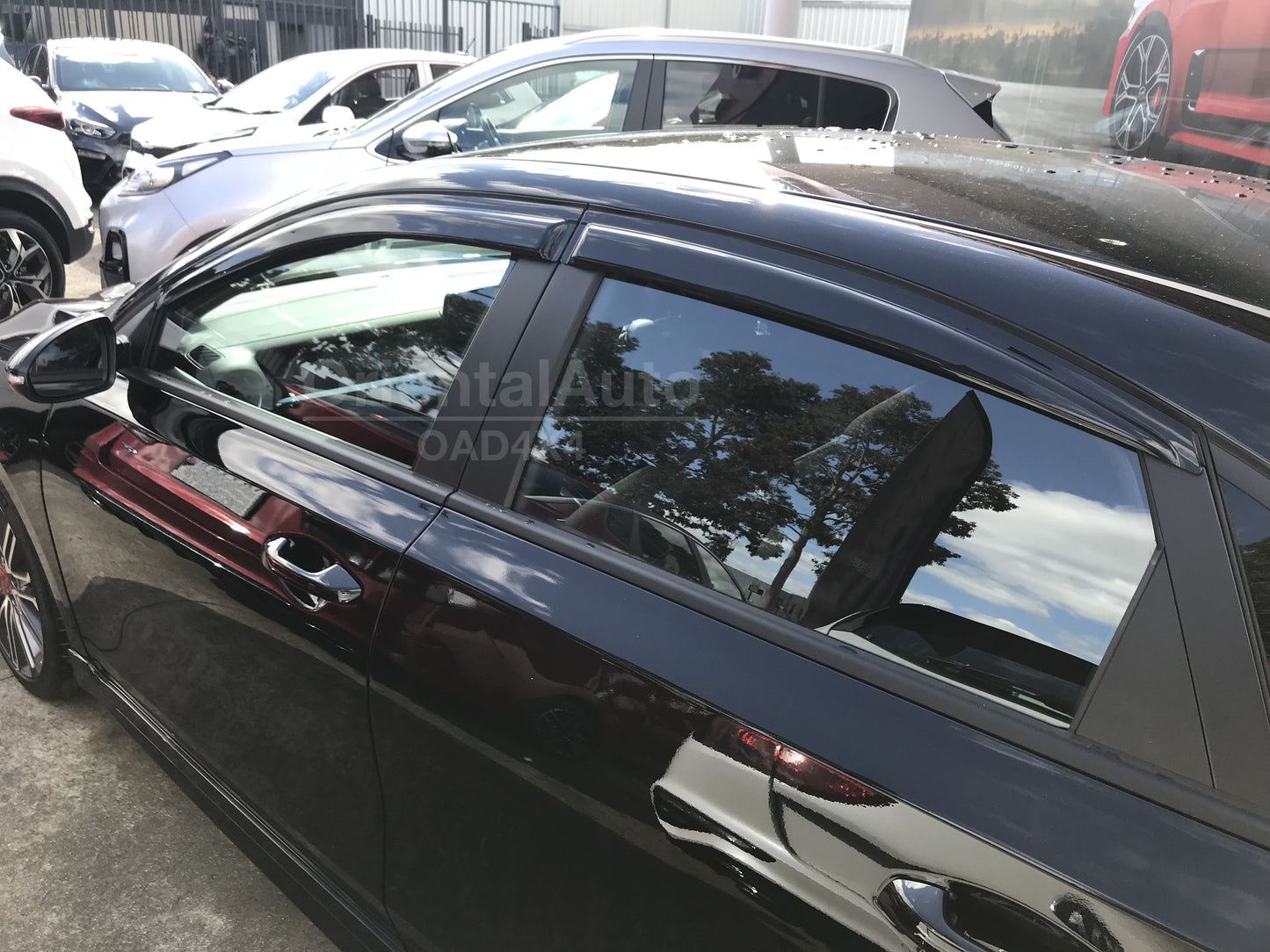 Luxury Weathershields Weather Shields Window Visor For KIA Cerato Sedan BD Series 2018+