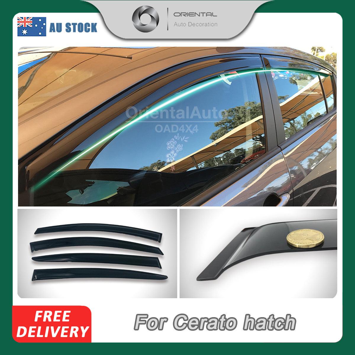 Weather Shields for KIA Cerato YD Series Hatch 2013-2018