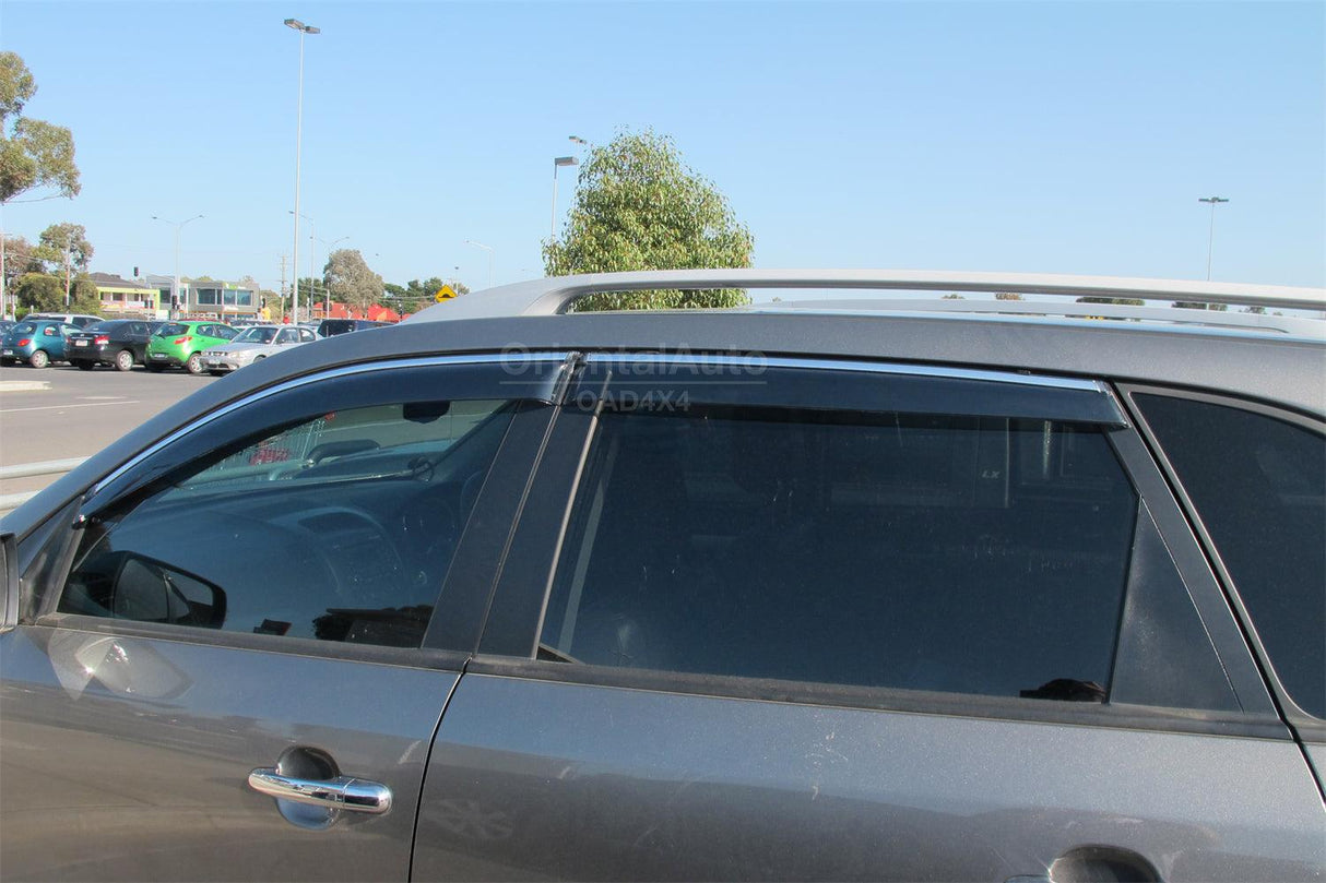 Chrome Edge Weather Shields for KIA Sorento XM Series 2009-2015