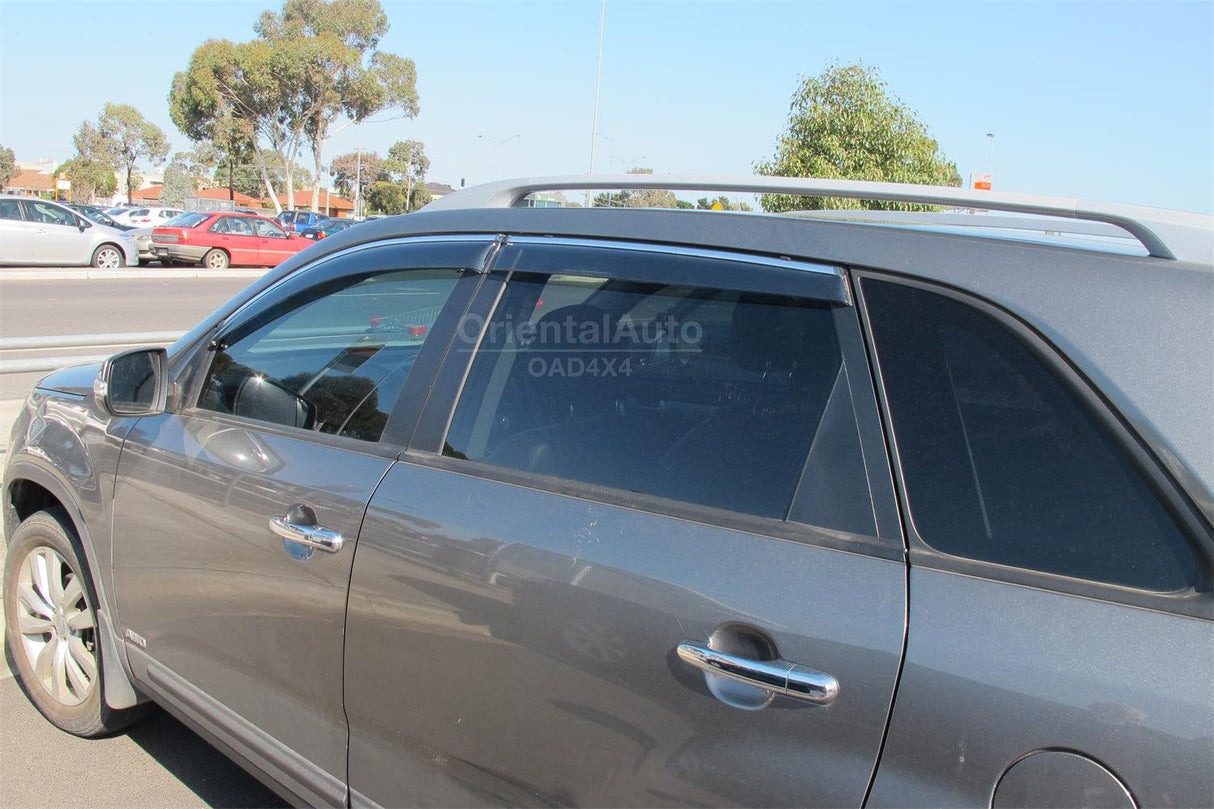 Chrome Edge Weather Shields for KIA Sorento XM Series 2009-2015