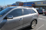 Chrome Edge Weather Shields for KIA Sorento XM Series 2009-2015